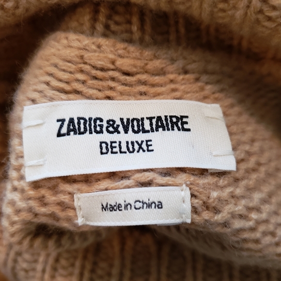 ZADIG & VOLTAIRE LUXURY SWEATER - Picture 5 of 7